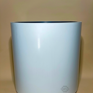 ETTA GLAZE PLASTIC PLANTER WHITE