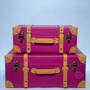LUXURY SUITCASE IN PURPLE