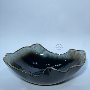 UNEVEN SACK BOWL HOME DECOR